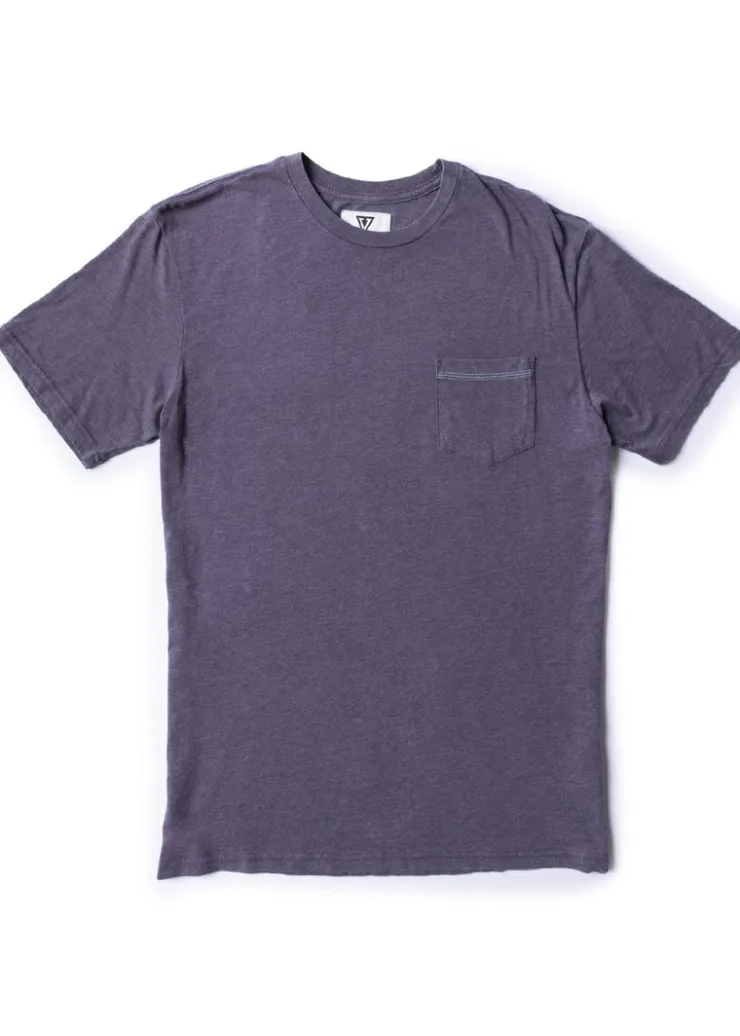 Solid Sets Cosmic Wash Short Sleeve Pocket Tee-Vissla Discount