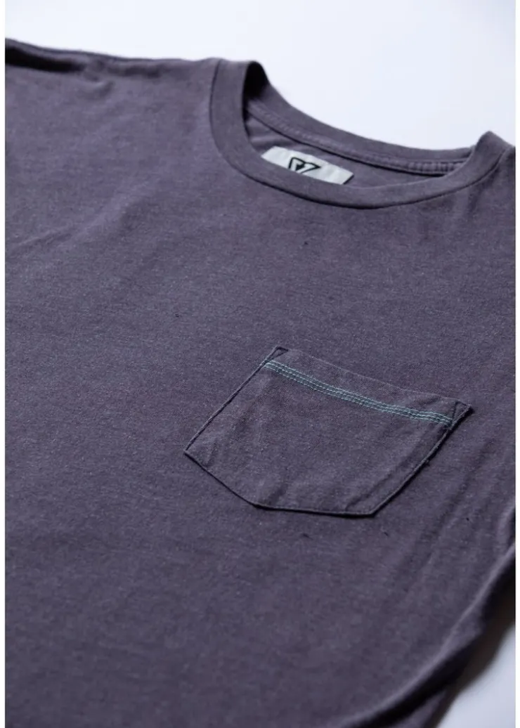 Solid Sets Cosmic Wash Short Sleeve Pocket Tee-Vissla Discount