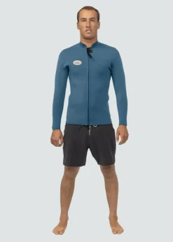 Solid Sets 2Mm Front Zip Wetsuit Jacket-Vissla Store