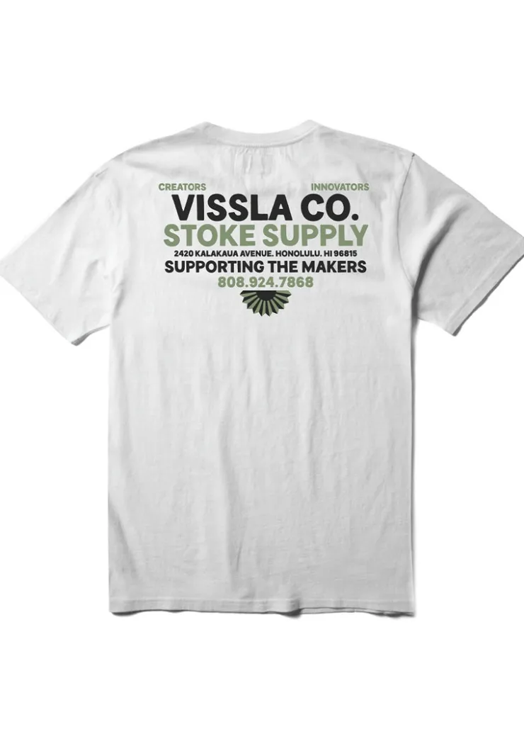 Stoke Supply Short Sleeve Pocket Tee-Vissla Shop