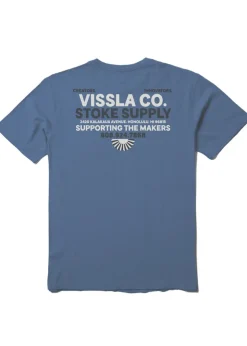 Stoke Supply Short Sleeve Pocket Tee-Vissla Fashion