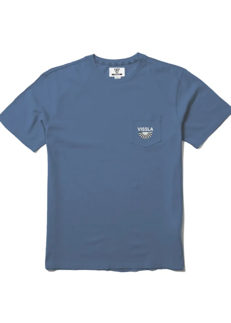 Stoke Supply Short Sleeve Pocket Tee-Vissla Fashion