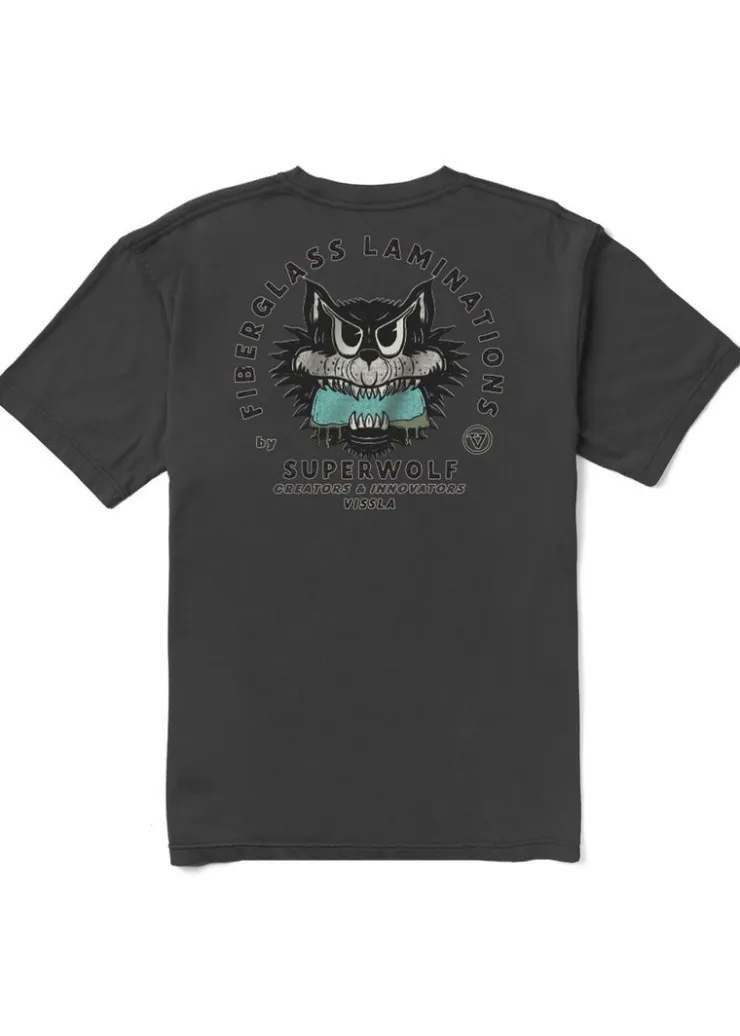 Super Wolf Premium Pocket Tee-Vissla New