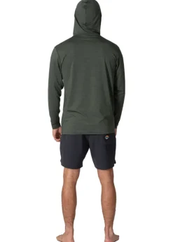 Twisted Eco Hooded Long Sleeve Sun Shirt-Vissla Best