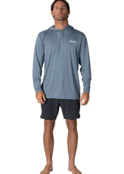 Twisted Eco Hooded Long Sleeve Sun Shirt-Vissla Flash Sale