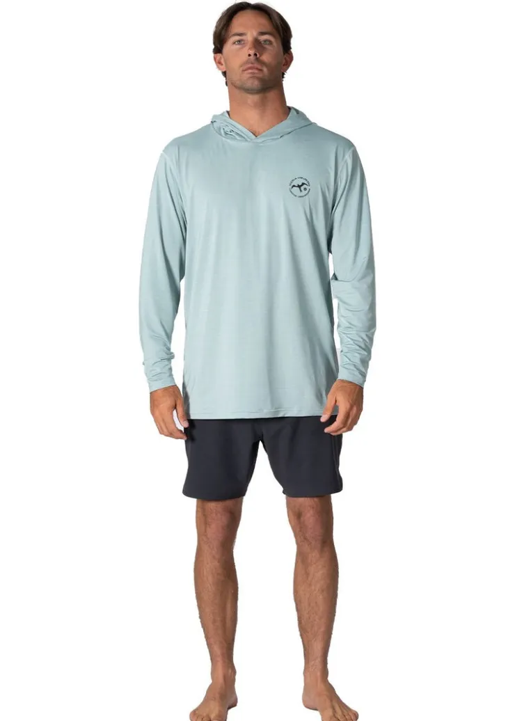 Twisted Eco Hooded Long Sleeve Sun Shirt-Vissla Online