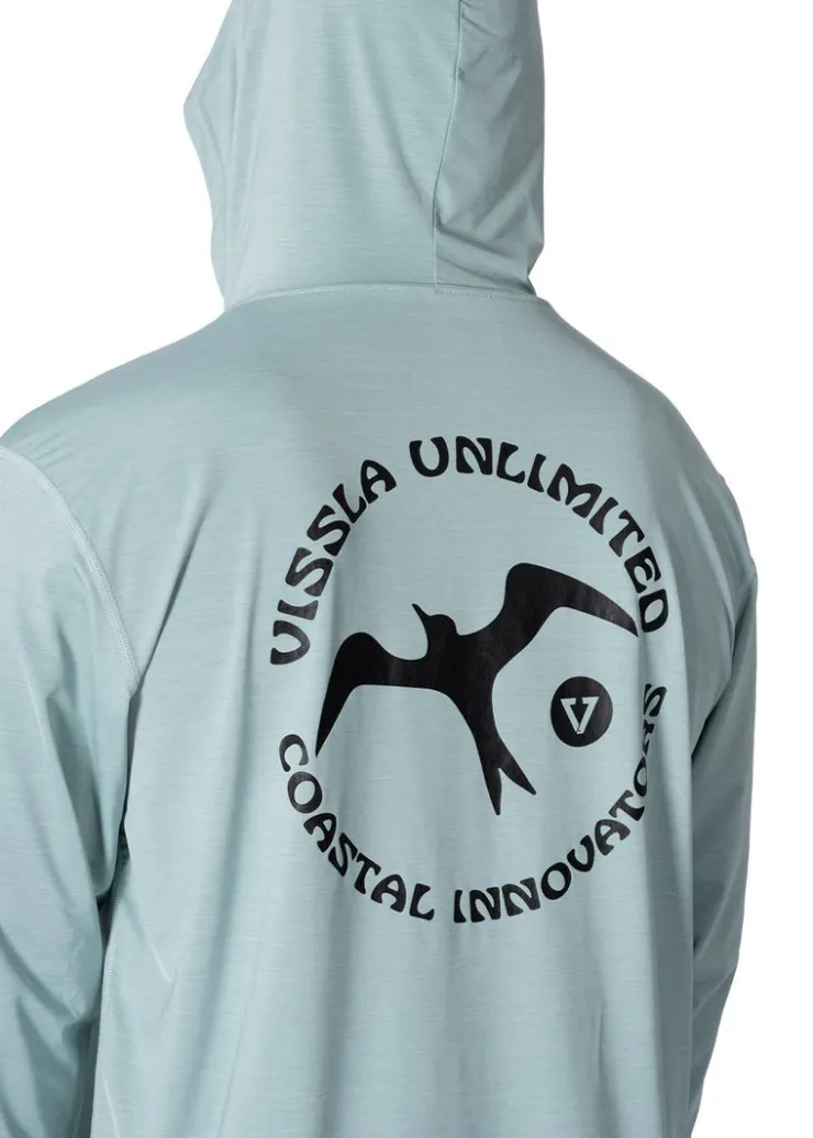 Twisted Eco Hooded Long Sleeve Sun Shirt-Vissla Online