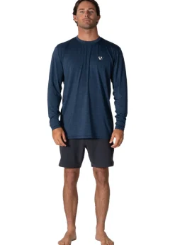Twisted Eco Long Sleeve Lycra Rash Guard-Vissla Cheap